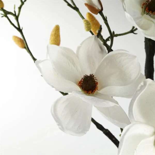 Magnolia Artificial Tree White Potted - Image 5