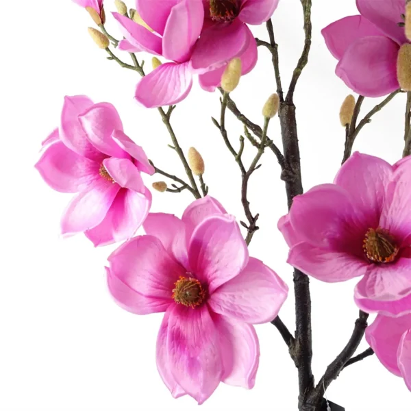 Magnolia Artificial Tree Pink Potted - Image 3