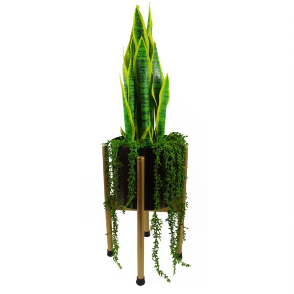 Leaf Artificial Hanging Fern Plant 58cm Pack x 6 - Image 5