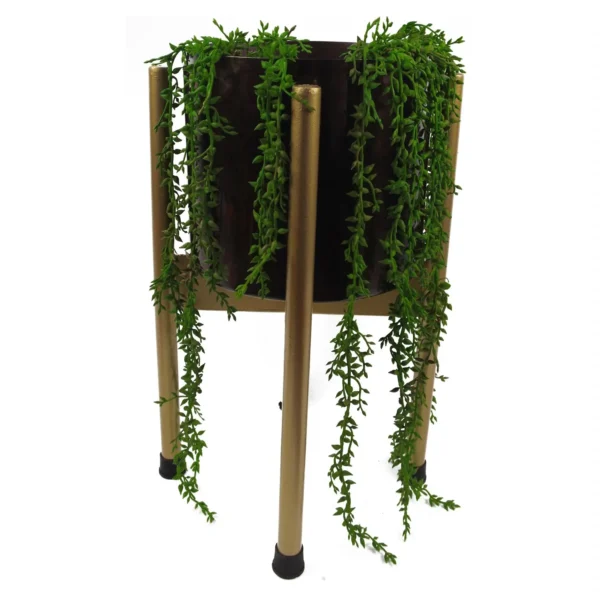 Leaf Artificial Hanging Fern Plant 58cm Pack x 6 - Image 6