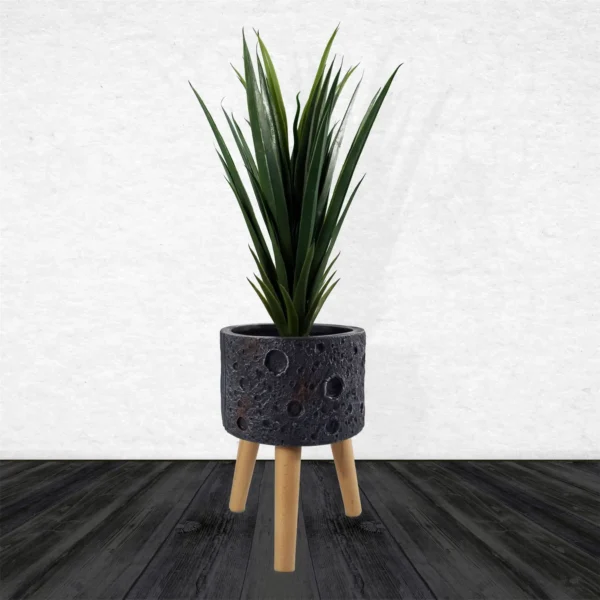 Moon Black Planter - Image 3