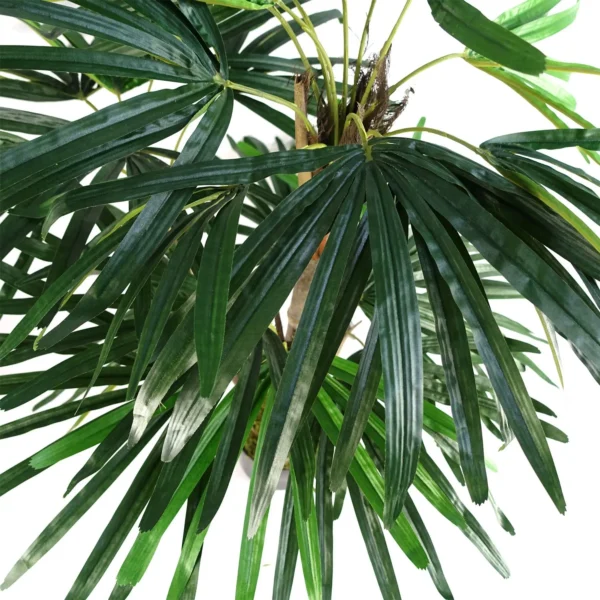 Leaf Design 100cm Raphis Palm Artificial Tree - Image 2