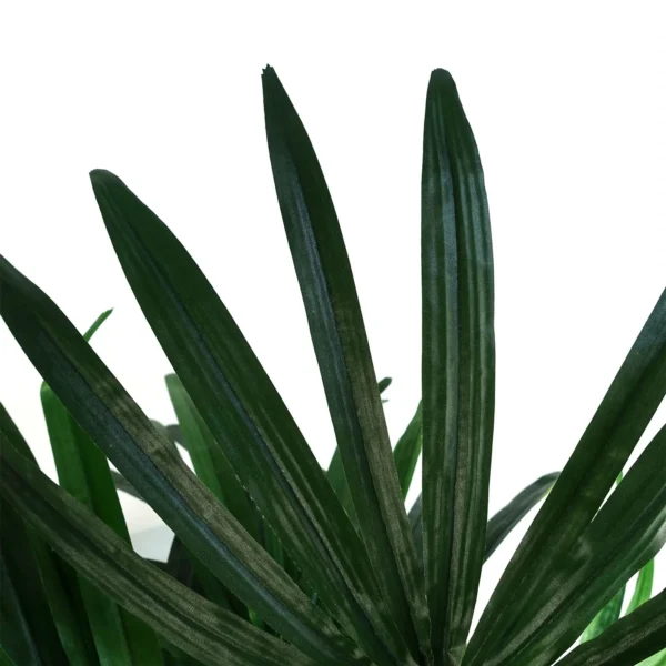 Leaf Design 100cm Raphis Palm Artificial Tree - Image 3