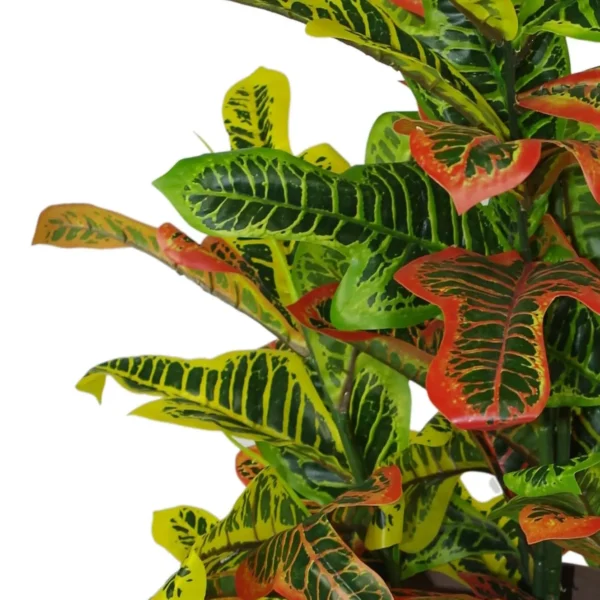 Tropical Artificial Plants 90cm Croton Large - Image 4