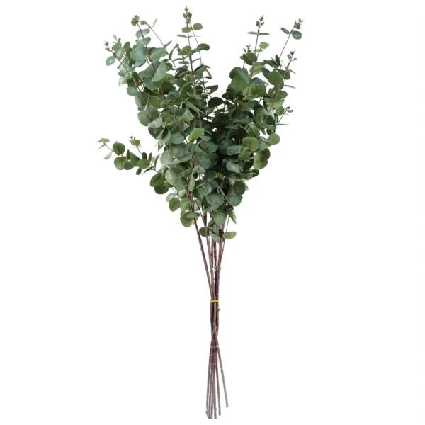 Pack of 6 x Artificial Foliage Eucalyptus Foliage 100cm - Image 2