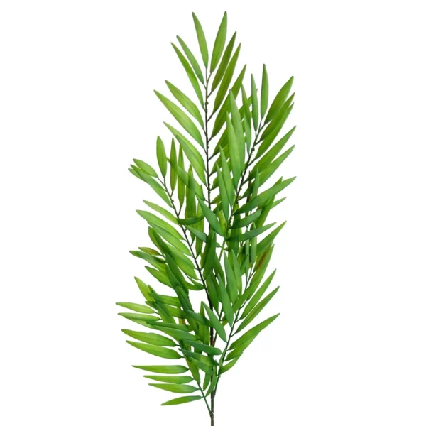 Pack of 6 x Artificial Foliage Bamboo Fern Stem 85cm - Image 3