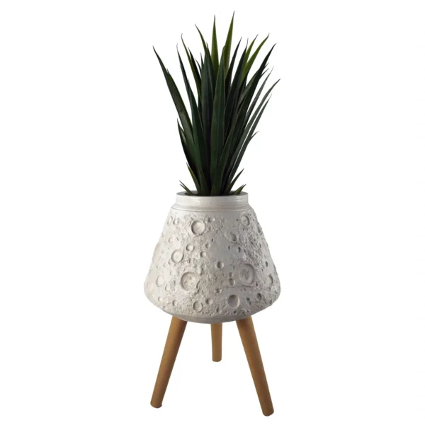 Planters Plant Pots Lunar White Planter 62cm x 40cm - Image 2