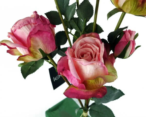 Pink Rose Artificial Flowers - Image 3