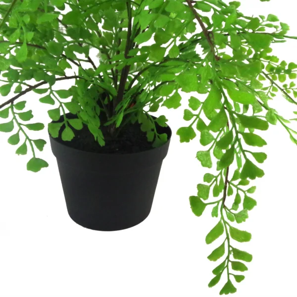 Artificial Fern Plant 35cm Maiden Fern Plant - Image 3