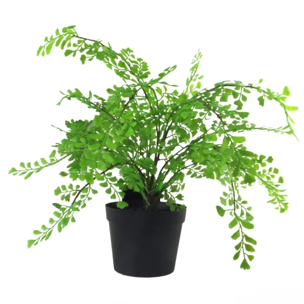 Artificial Fern Plant 35cm Maiden Fern Plant - Image 4