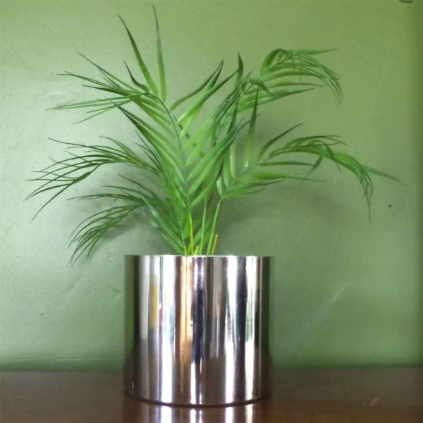 Artificial Palm Tree Foliage Plant Pot 50cm Mini Palm Plants - Image 4