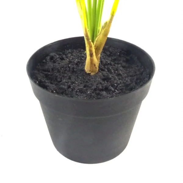 Artificial Palm Tree Foliage Plant Pot 50cm Mini Palm Plants - Image 5