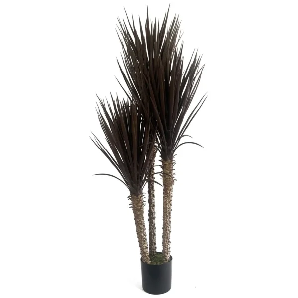 Artificial Tree Yukka Tropical 155cm Tall XXL Dark Yukka - Image 2