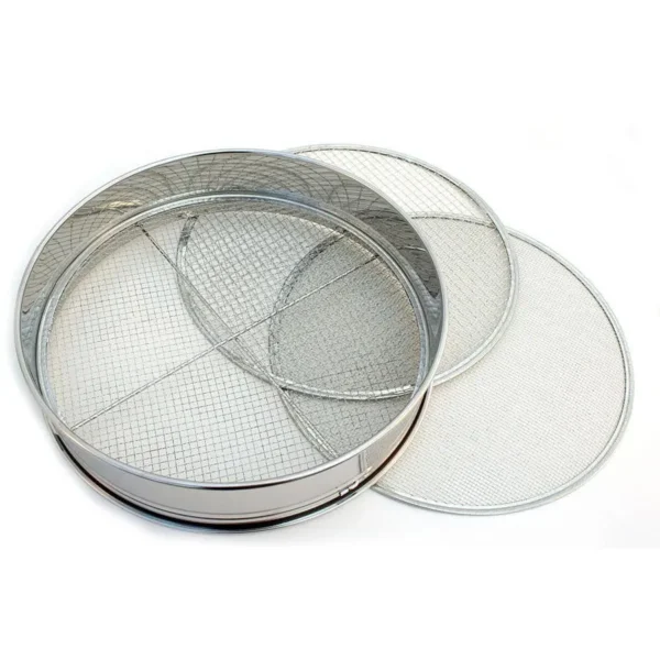 Japanese Bonsai Steel Sieve Set - 3 Piece