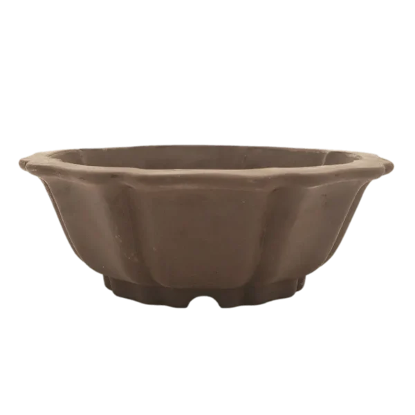 Unglazed Bonsai Pot Round | 18cm x 18cm x 5cm | YB1123