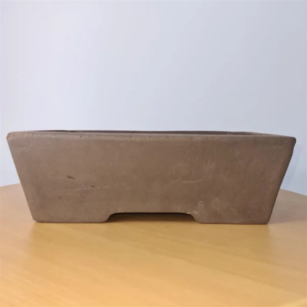 Unglazed Bonsai Pot Rectangle | 26cm x 19cm x 7cm | YB1132