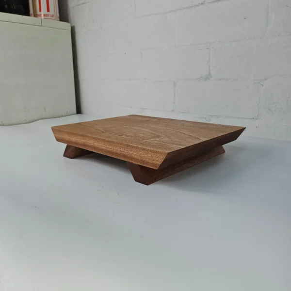 Premium Handcrafted Hardwood Bonsai Stand | Mahogany | Water Resistant | Various Sizes - Image 4