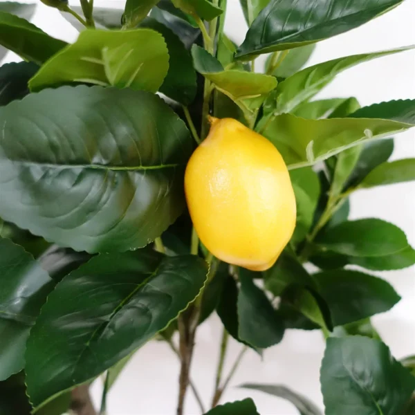 120cm Premium Artificial Lemon Tree - Image 2