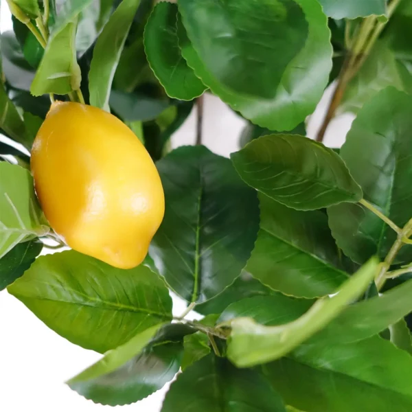 120cm Premium Artificial Lemon Tree - Image 5