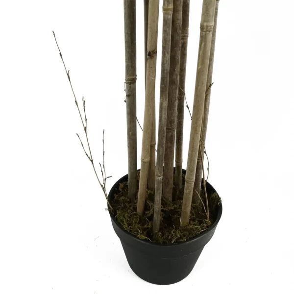 Artificial Bamboo Plants Trees Wood Trunk 180cm 6ft Realistic Natural Botanik - Image 3