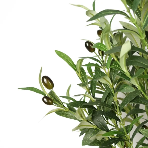 Artificial Olive Tree Bush Large 5.5ft tall Botanik - Image 2