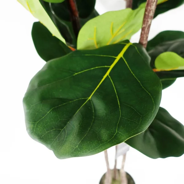 Large Fiddle Fig Tree Artificial 150cm Premium Plant - Image 3