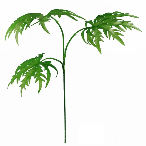 Pack of 6 x 85cm Artificial Foliage Leaf Stem - Image 5