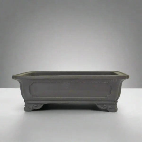 26cm Premium Unglazed Bonsai Pot | Rectangle | 26cm x 19cm x 8cm | Brown